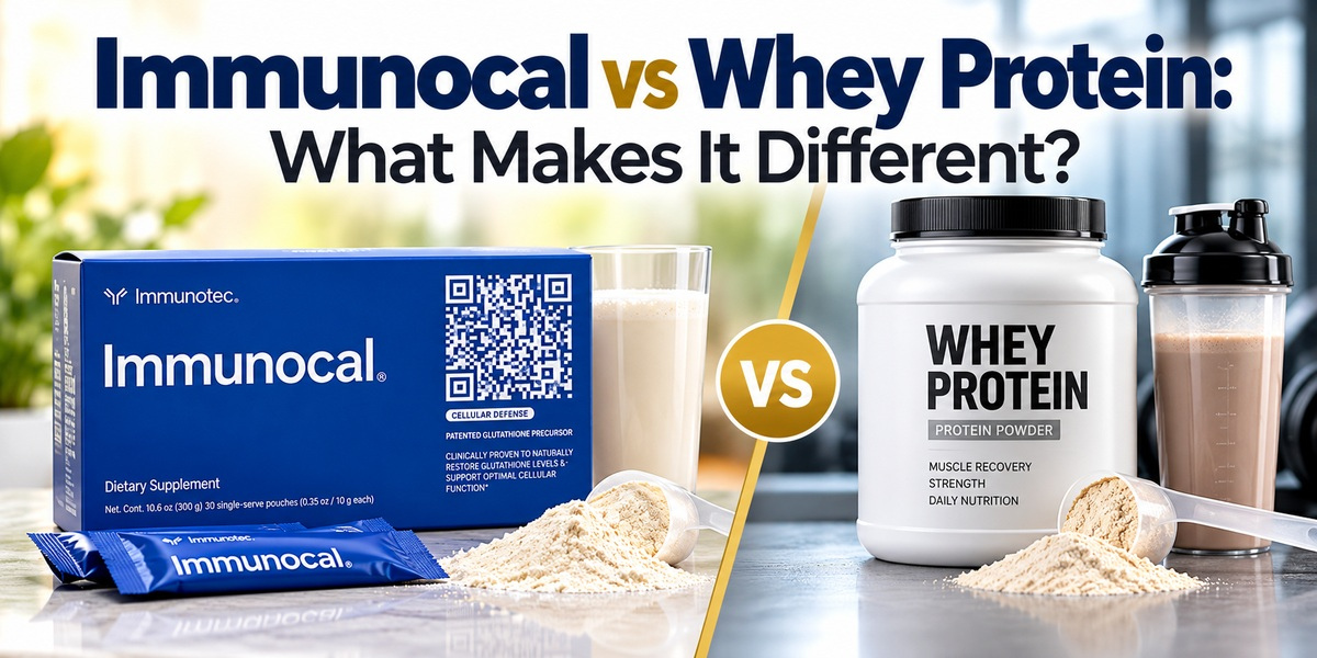 immunocal vs whey protein